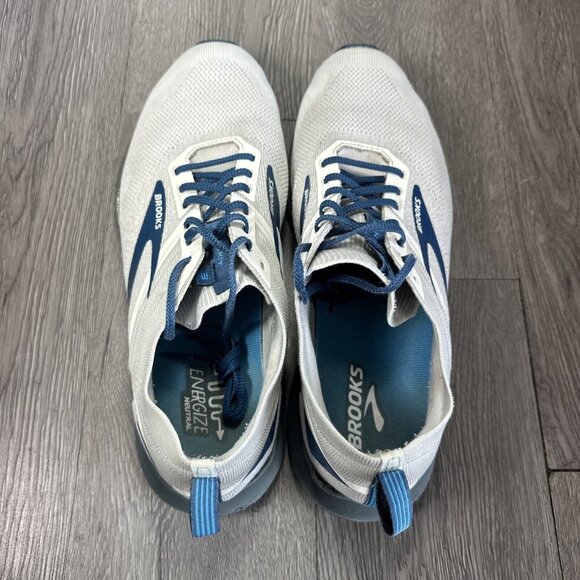 Brooks Ricochet 3 Mens Size 13 Gray Blue Athletic Running Walking Shoes Sneakers main image 7